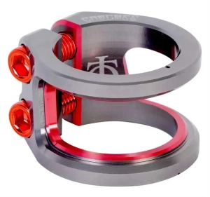 Oath Carcass zacisk do hulajnogi wyczynowej | Titanium Red