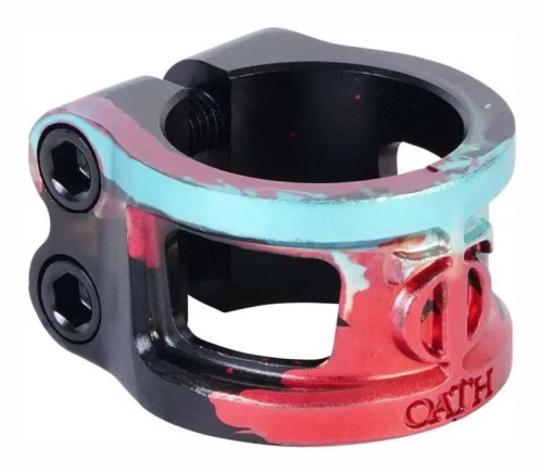 triad-oath-cage-v2-zacisk-obejma-ihc-hic-clamp-klemme-hulajnogi-wyczynowej-stunt-scooter-black-teal-red (1).webp