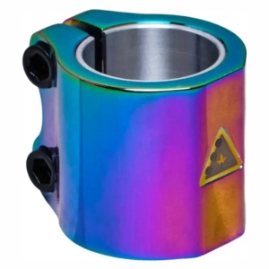 Trynyty Double zacisk do hulajnogi wyczynowej | Oil Slick