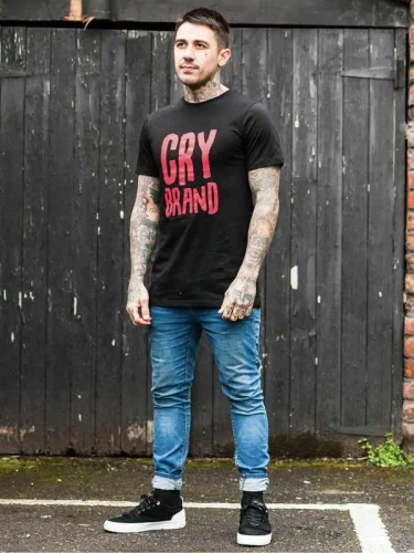 CRY brand t-shirt koszulka bmx death rock colour (1).webp