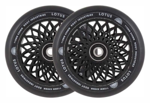 Root Lotus Wide 110mm kółka do hulajnogi wyczynowej 2-pak | Black