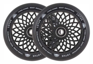 Root Lotus Wide 120mm kółka do hulajnogi wyczynowej 2-pak | Black
