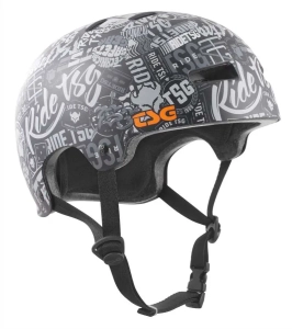TSG Evolution Graphic kask skate | Stickerbomb