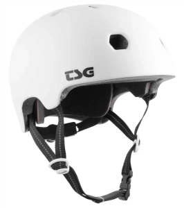 TSG Meta Solid kask skate | Satin White