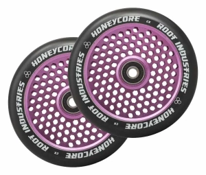 Root Honeycore 120mm 2-pak kółka do hulajnogi wyczynowej | Black Purple