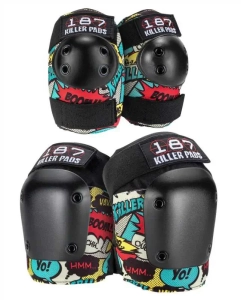 187 Killer Pads Combo 2-Pack zestaw ochraniaczy | Comic