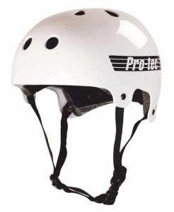 Pro-Tec Old School kask skate | White