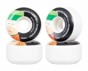 Sushi Pagoda Wide Skateboard wheels 52mm | White Black (1) (1) (1)