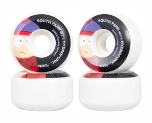 Sushi Pagoda Wide Skateboard wheels 52mm | White Black (1) (1) (1) (1)