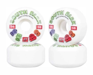 Sushi Pagoda Wide Skateboard wheels 52mm | White Black (1) (1) (1) (1) (1) (1)