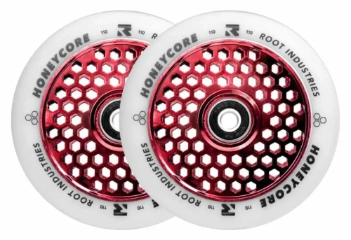 root-honeycore-kolko-110-hulajnogi-wyczynowej-rolle-stunt-scooter-wheel-white-red.webp