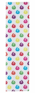 Hella griptape Sloth Dot White 6" | papier ścierny do hulajnogi wyczynowej