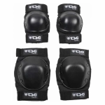 TSG Plain zestaw ochraniaczy | Black