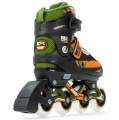 rolki-regulowane-dziecka-sfr-pixel-verstellbare-inline-skate-kinder-green-orange (3).webp