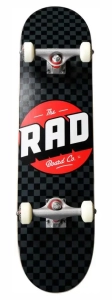 Rad Checkers Progressive deskorolka | 7.5" Black Grey