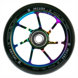 Ethic Incube V2 12STD 125mm stunt scooter wheel | Rainbow