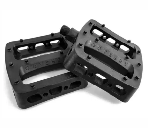 Odyssey Twisted Pro BMX pedals | Bright Red (1)