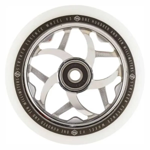 Striker Essence V3 110mm kółko do hulajnogi wyczynowej | White Chrome