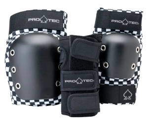 Pro-Tec Street Junior zestaw ochraniaczy dla dziecka | Checker