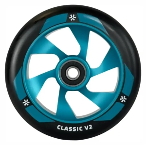 Union Classic V2 110mm stunt scooter wheel | Black Teal