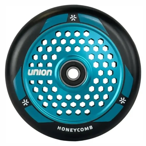 union-honeycomb-110-kolko-hulajnogi-wyczynowej-rolle-stunt-scooter-wheel-kolecko-kolobezka-black-teal.webp
