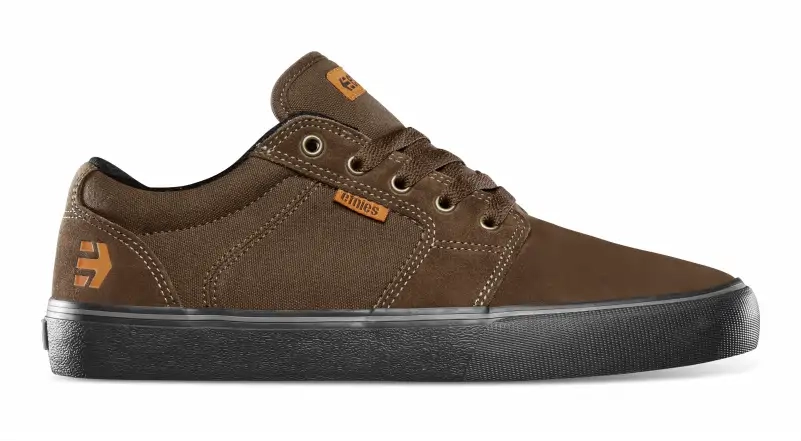 Etnies Barge LS Skate Shoes | Brown Black | RMDBike