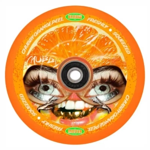 Chubby Melocore 110mm kółko do hulajnogi wyczynowej | Orange Peel