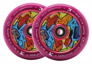Root Air 110mm 2-Pack Stunt Scooter Wheels | Black (1) (1) (1) (1)