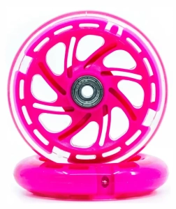 Core LED 110mm kółka do hulajnogi | Pink