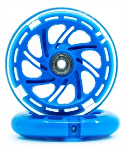 Core LED 110mm kółka do hulajnogi | Blue