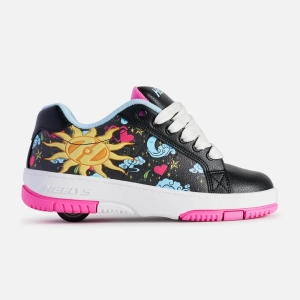 Heelys Kolect butorolki | Black Blue Neo Pink