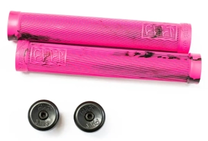 Cult Brandon Begin gripy BMX | Rose Pink Swirl