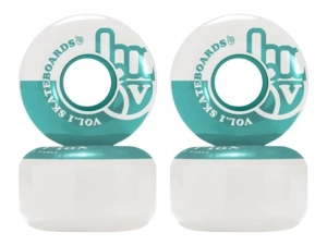 Sushi Pagoda Wide Skateboard wheels 52mm | White Black (1) (1) (1) (1) (1) (1) (1) (1)