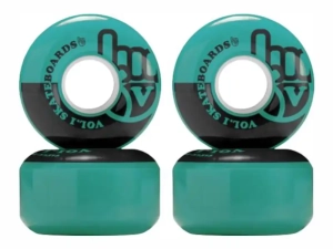 Sushi Pagoda Wide Skateboard wheels 52mm | White Black (1) (1) (1) (1) (1) (1) (1) (1) (1)