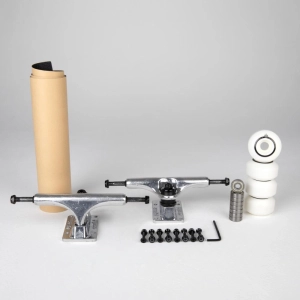 Sushi Undercarriage Skateboard trucks and wheels set 133mm | Silver (1)