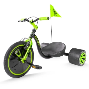 Madd Gear Drift Trike 16" dla dzieci | Green Black