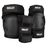 Bullet Triple Junior zestaw ochraniaczy dla dziecka | Black