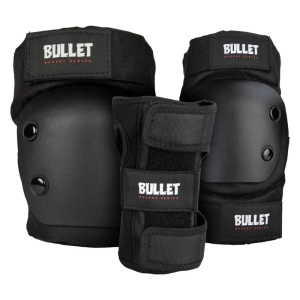 Bullet Triple Junior zestaw ochraniaczy dla dziecka | Black