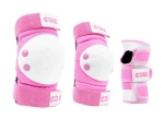 CORE Junior Triple zestaw ochraniaczy dla dziecka | Pink