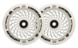 Root Lotus Scooterflow 110mm kółka do hulajnogi wyczynowej | White