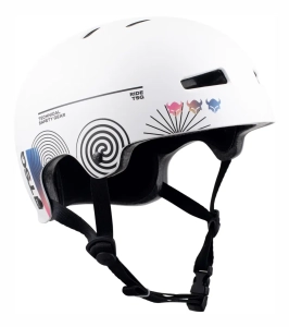 TSG Evolution Graphic kask skate | White Board Cast