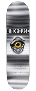 Birdhouse Dixon Skull skateboard deck 8.5" | Grey (1) (1) (1) (1) (1)