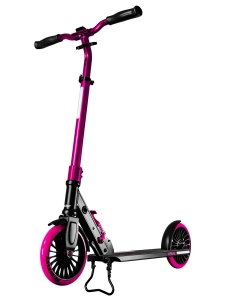 Solitary S-200 Folding City Scooter | Black Pink