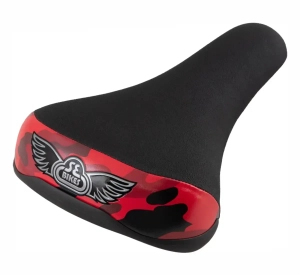 SE Bikes Flyer Camo siodełko Wheelie | Red