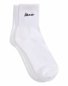 Vans Classic Script Half Crew skarpetki | White