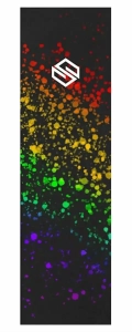 Striker griptape Rainbow Splatter | papier ścierny do hulajnogi wyczynowej