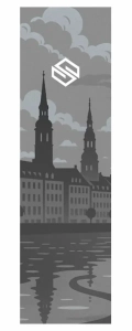 Striker griptape City Skyline | papier ścierny do hulajnogi wyczynowej