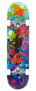 Birdhouse Stage 3 Sunset skateboard | 8" Black (1) (1) (1) (1) (1)