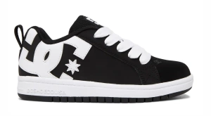 DC Shoes Court Graffik Kids buty skate dla dziecka | Black White