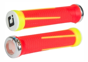 ODI AG-1 gripy Lock-On | Neon Orange Yellow